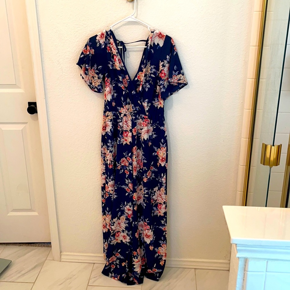 Floral Jumpsuit